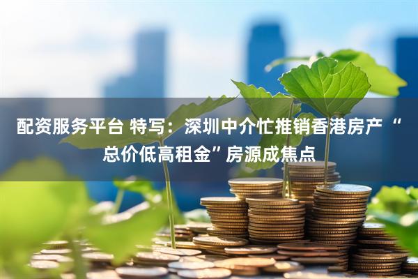配资服务平台 特写：深圳中介忙推销香港房产 “总价低高租金”房源成焦点